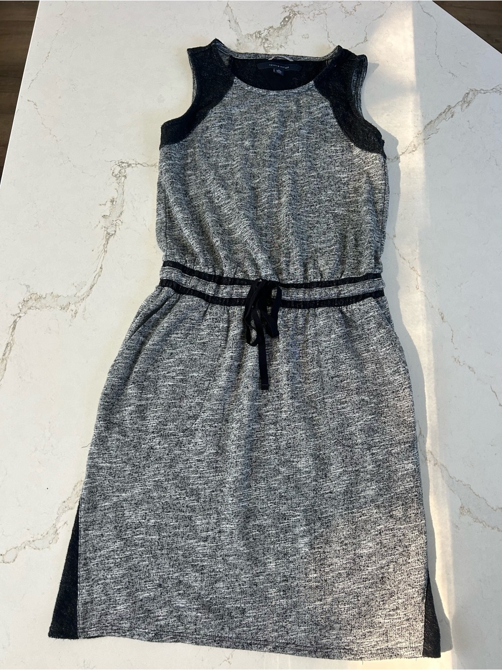 Tommy Hilfiger Ath Luxe Gray Marled Dress | Size XS